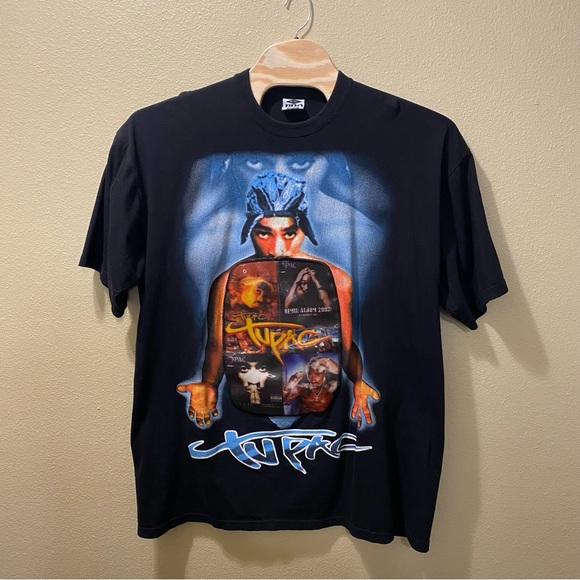 pro-champ-shirts-mens-3xl-tall-y2k-vintage-holographic-2pac-tupac
